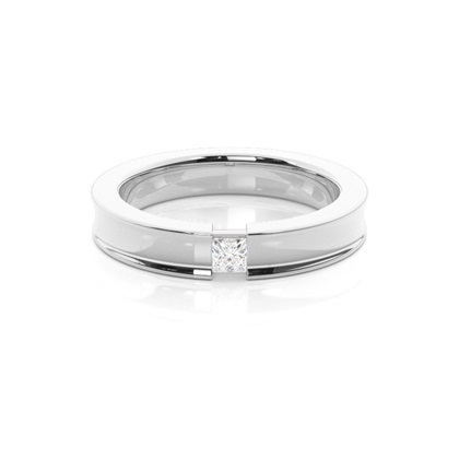 Women's Princess Diamond Wedding Rings
