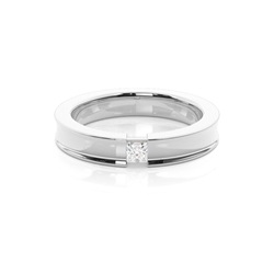 Kanal Set Prinzessin Diamant Damen Ehering