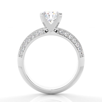 Weißgold Partnerringe