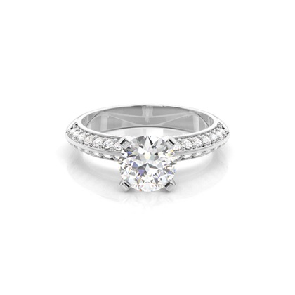 Platinum Diamond Engagement Rings