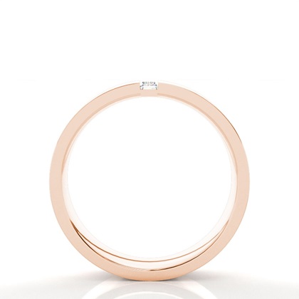 Women's Rose Gold Wedding Rings