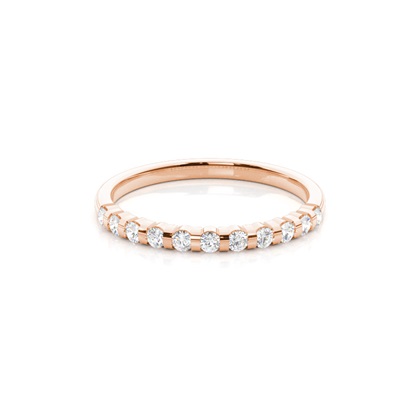 Round Diamond Women's Wedding Rings
