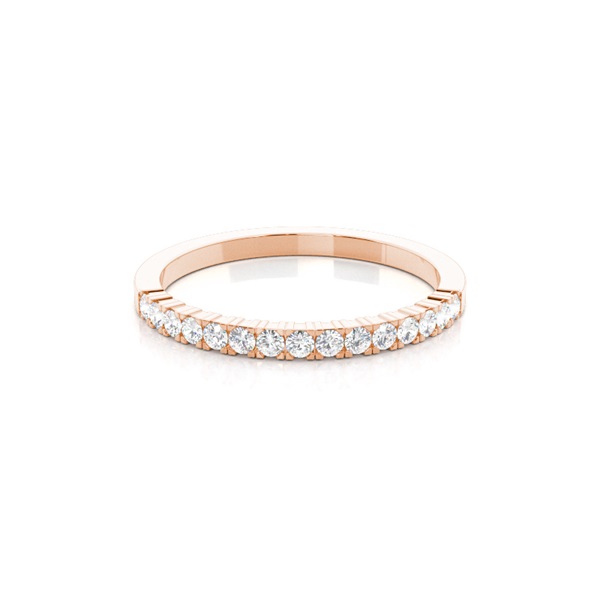 Prong Set Diamond Womens Wedding Ring