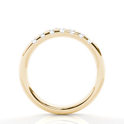 Gelbgold Frau Eheringe