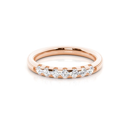 Women's Round Diamond Wedding Rings