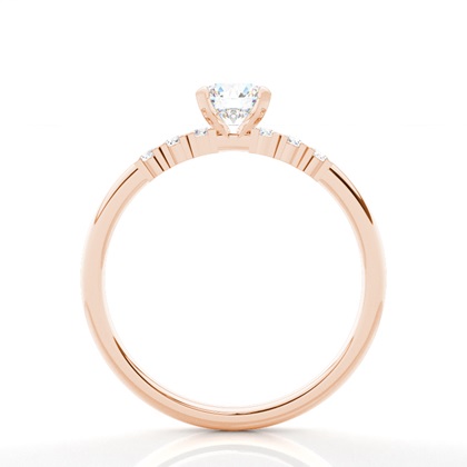 Round Cut Diamond Engagement Rings