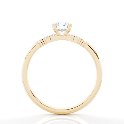 Round Cut Diamond Engagement Rings