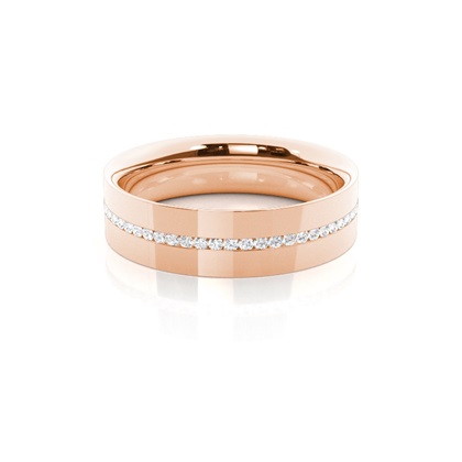 Women's Rose Gold Wedding Rings
