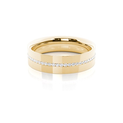 Women's Yellow Gold Wedding Rings
