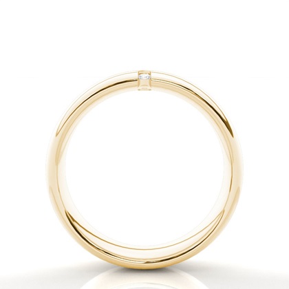 Women's Yellow Gold Diamond Wedding Rings