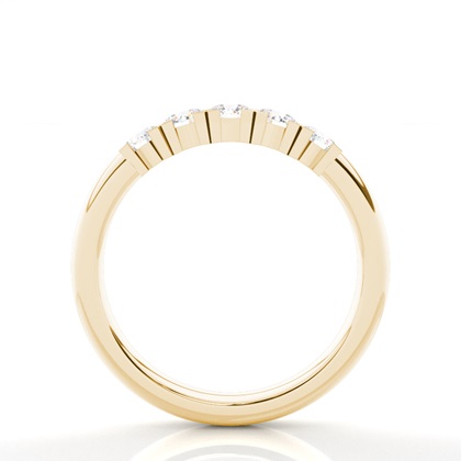 Gelbgold Frau Eheringe