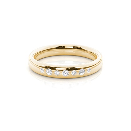 Gelbgold Frau Eheringe