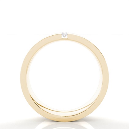 Gelbgold Frau Eheringe