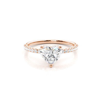 Rose Gold Diamond Engagement Rings