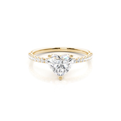 Yellow Gold Diamond Engagement Rings