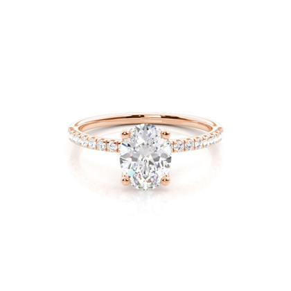 Oval Diamond Engagement Rings