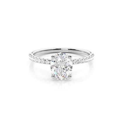 Oval Diamond Engagement Rings