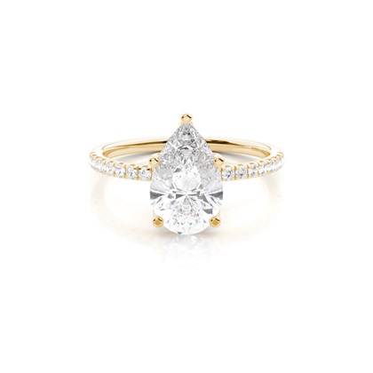 Yellow Gold Diamond Engagement Rings