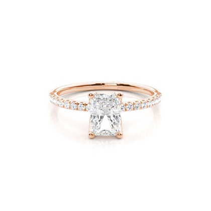 Rose Gold Diamond Engagement Rings