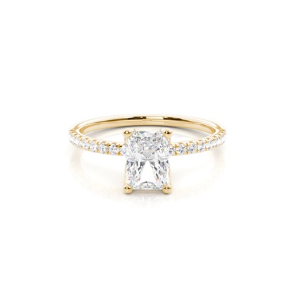 Yellow Gold Diamond Engagement Rings