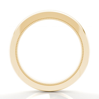 Yellow Gold Men's Wedding Bands