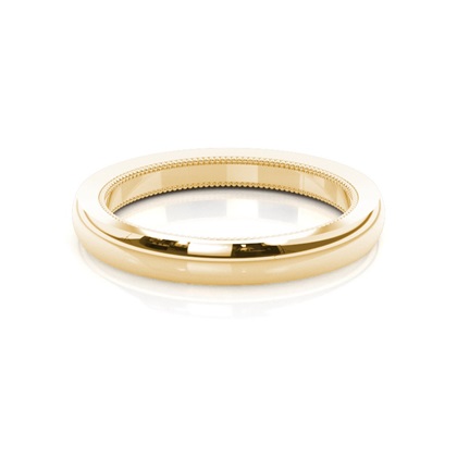 Men's Yellow Gold Wedding Rings