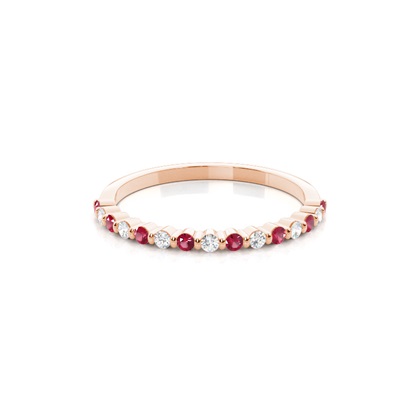 Rose Gold Diamond Rings Gemstones