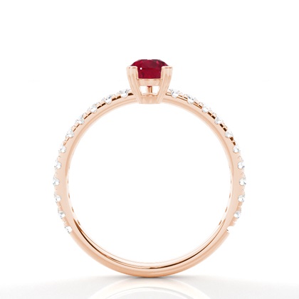 Zinkeneinstellung Runder blauer Saphirhalo-Verlobungsring