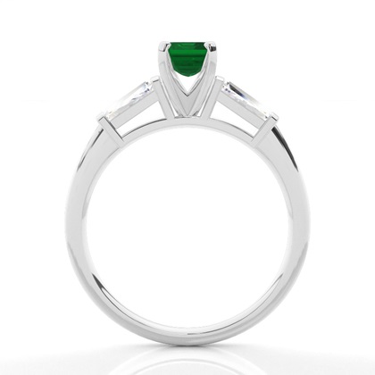 Zinkeneinstellung Smaragd-Seitensteinring