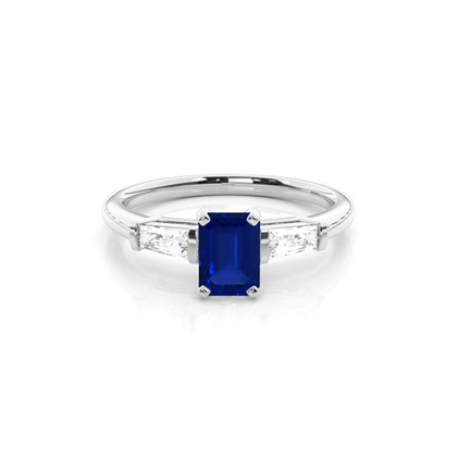 Emerald Gemstone Diamond Rings
