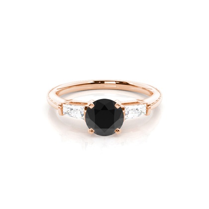 Rose Gold Diamond Engagement Rings