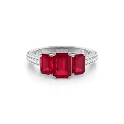 Prong Setting Ruby Vintage Ring