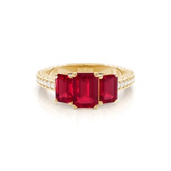 Prong Setting Ruby Vintage Ring