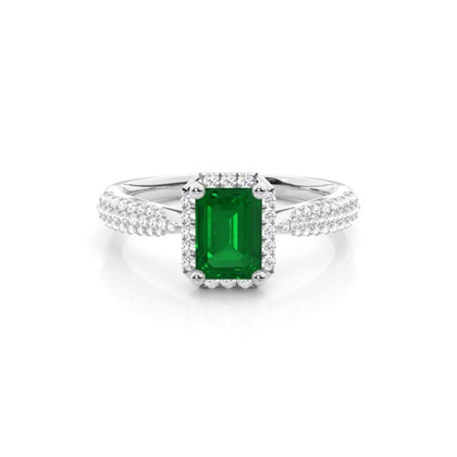 Emerald Diamond Rings