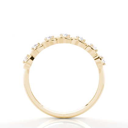 Gelbgold Memoireringe Diamantringe