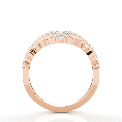 2,20 mm leichtes bequemes rundes rautenförmiges Band