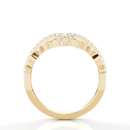 2,20 mm leichtes bequemes rundes rautenförmiges Band