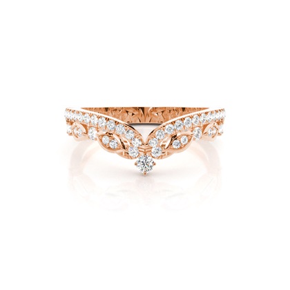 Rose Gold Women's Wedding Bands