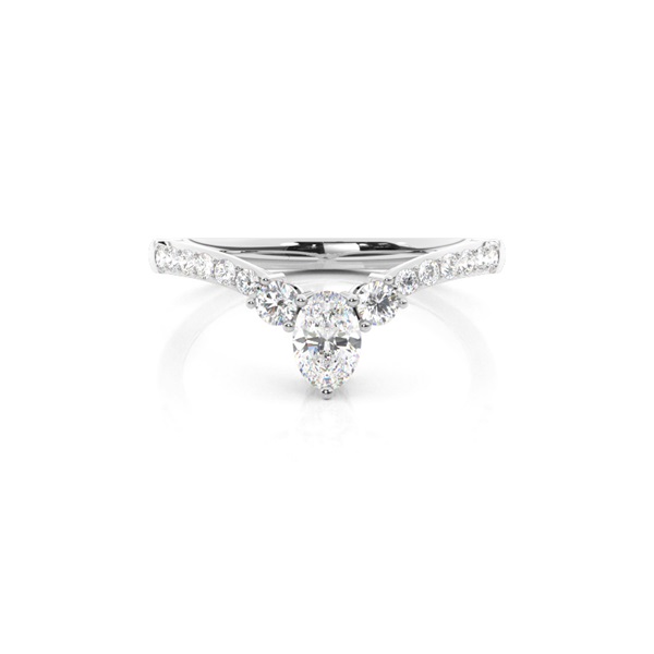 2.00mm Slight Comfort Fit Round Diamond Shaped Band