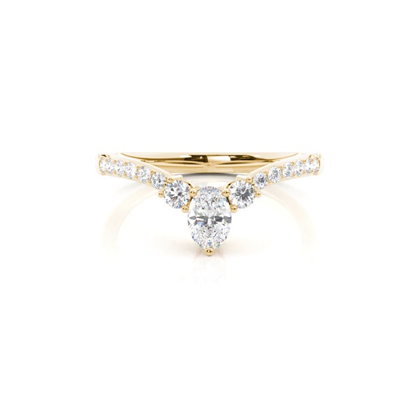 2.00mm Slight Comfort Fit Round Diamond Shaped Band