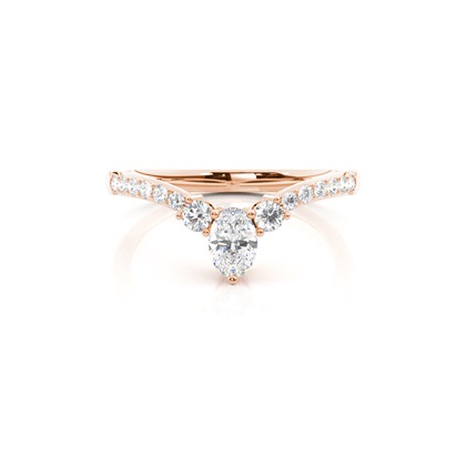 Women's Rose Gold Wedding Rings