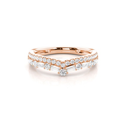 Rose Gold Women's Wedding Bands