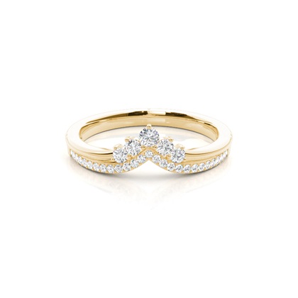 Women's Yellow Gold Wedding Rings