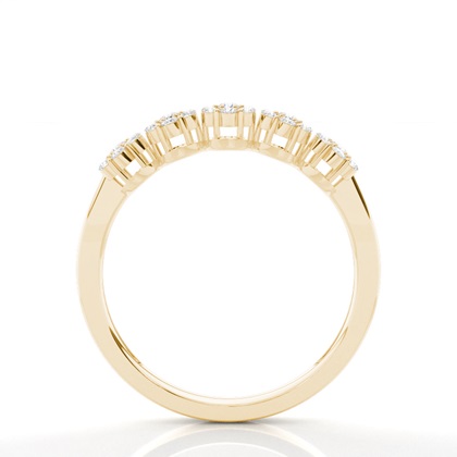 Gelbgold Memoireringe Diamantringe