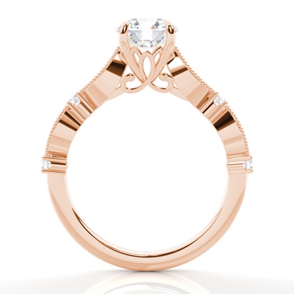 Rose Gold Ethereal Engagement Rings