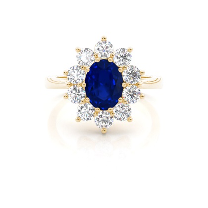 Yellow Gold Diamond Rings