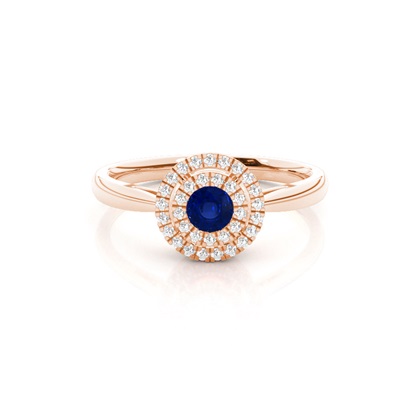 Rose Gold Diamond Engagement Rings Gemstones