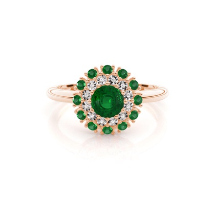 Rose Gold Gemstone Engagement Rings