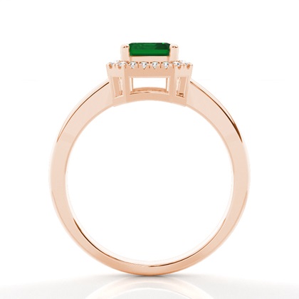 Rotgold Edelstein Ringe Verlobungsringe