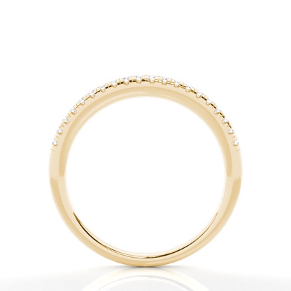 Gelbgold Memoireringe Diamantringe